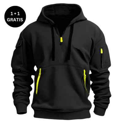 Kapuzenpullover, lockerer Pullover, modisches Sweatshirt - Shopteufel