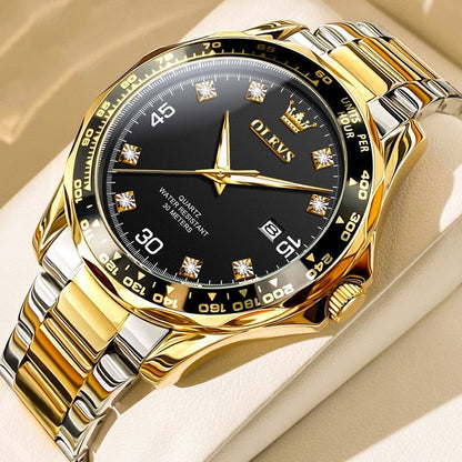 Green Submariner Quartz Watch Luminous Men's Watch - Shopteufel