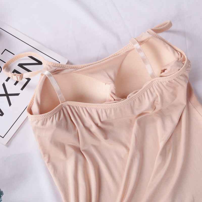 Damen Top mit schmalen träger - Shopteufel