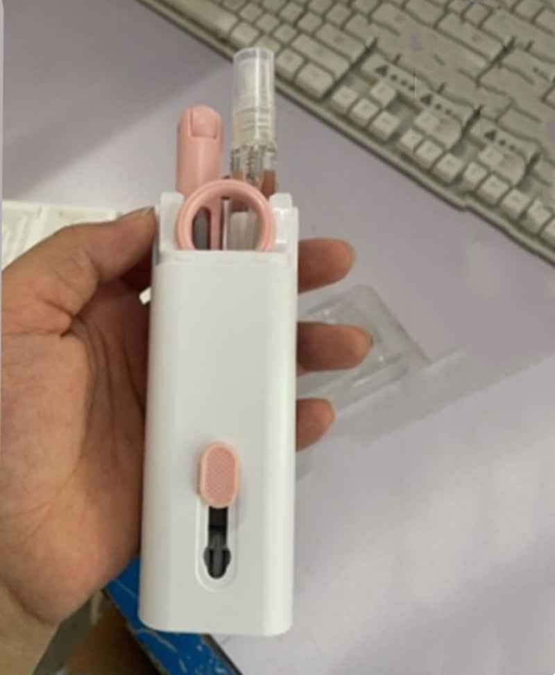 Multifunctional Bluetooth-compatible Headset Cleaning Pen Set Keyboard Cleaner Cleaning Tools Cleaner Keycap Puller Kit - Shopteufel
