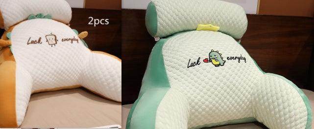 Sofakissen, flauschiges Mittagskissen, dreieckiges Lesekissen - Shopteufel