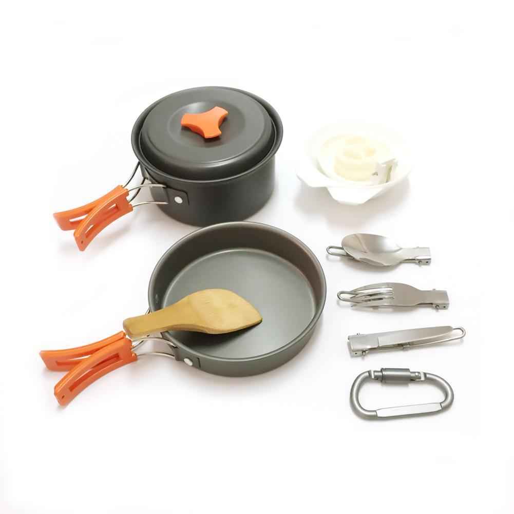Cookware Portable Outdoor  Tableware Picnic Set - Shopteufel