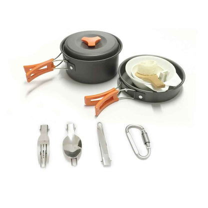 Cookware Portable Outdoor  Tableware Picnic Set - Shopteufel
