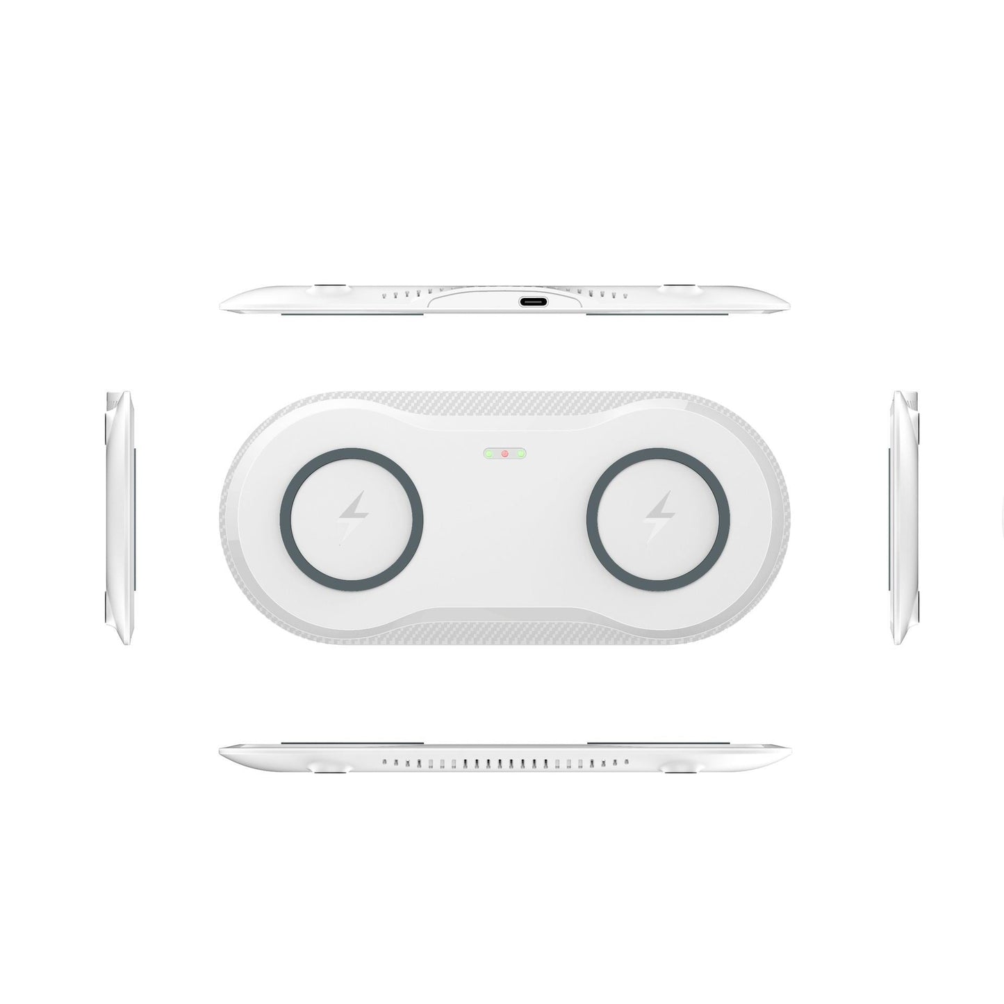 Kabelloses Ladegerät für zwei Mobiltelefone - Shopteufel