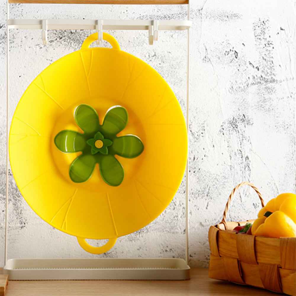 Küchenhelfer Silikon-Topfdeckel, auslaufsicher, Küchenutensilien, blumenförmige Backutensilien - Shopteufel