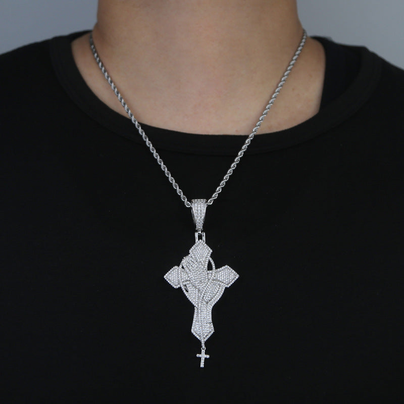 Gebetskreuz-Anhänger, Hip-Hop - Shopteufel