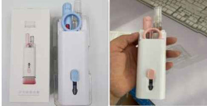 Multifunctional Bluetooth-compatible Headset Cleaning Pen Set Keyboard Cleaner Cleaning Tools Cleaner Keycap Puller Kit - Shopteufel