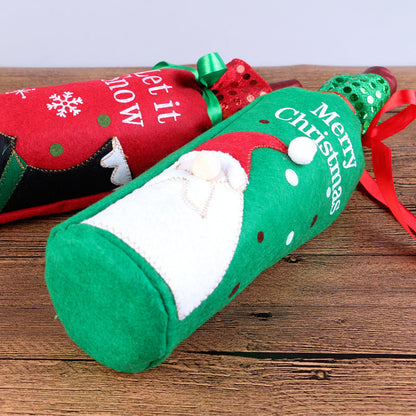 Weihnachtsschmuck-Weinflaschen-Set - Shopteufel