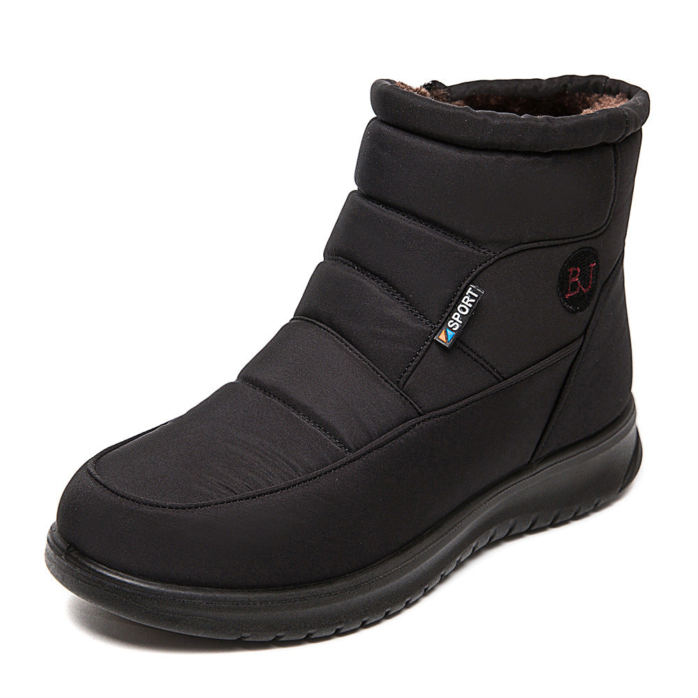Damen-Ankle-Boots, rutschfeste, wasserdichte Schneestiefel