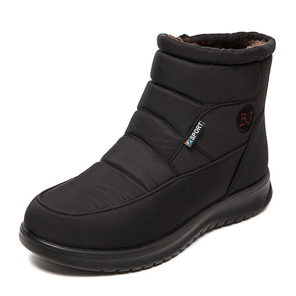 Damen-Ankle-Boots, rutschfeste, wasserdichte Schneestiefel