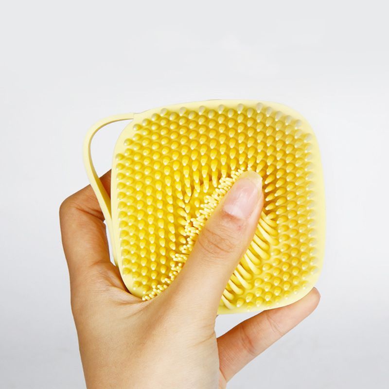 Bürste mit weichen Silikonborsten für Katzen und Hunde - Shopteufel