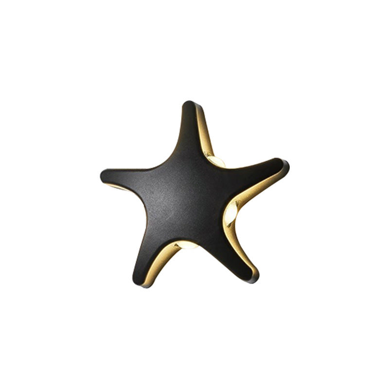 Wasserdichte Wandleuchte in Seesternform - Shopteufel