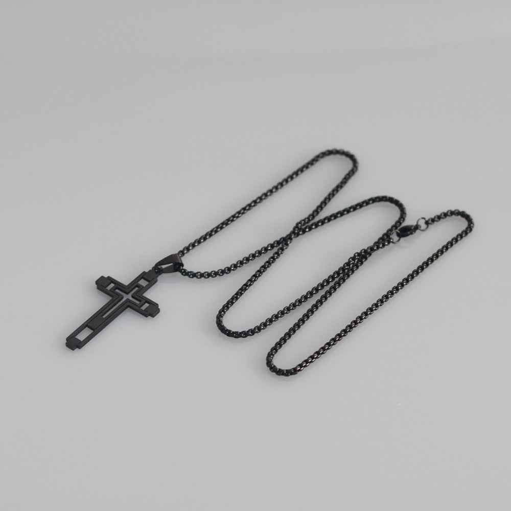 Modische Edelstahl-Choker-Halskette für Herren - Shopteufel