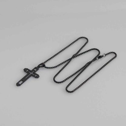 Modische Edelstahl-Choker-Halskette für Herren - Shopteufel