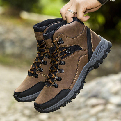 Herren Outdoor-Schneestiefel, hoch geschnitten - Shopteufel