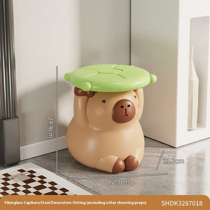 Niedlicher, Kappabala-Schuhwechselhocker zur Entspannung – praktische Heimdekoration - Shopteufel