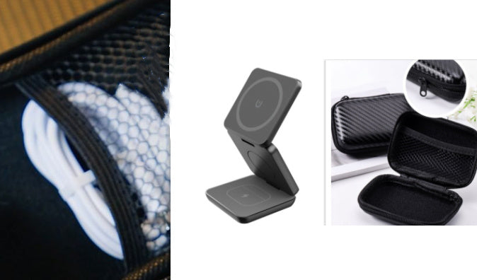 Magnetische Saugnapf-Halterung zum kabellosen Laden und Zusammenklappen von Smartphones - Shopteufel