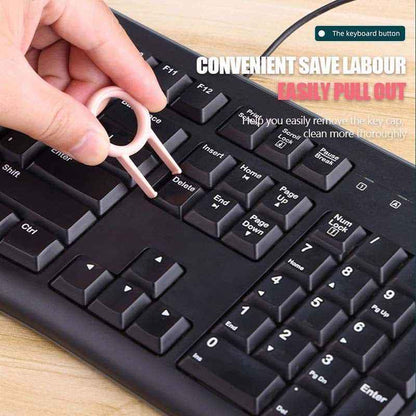 Multifunctional Bluetooth-compatible Headset Cleaning Pen Set Keyboard Cleaner Cleaning Tools Cleaner Keycap Puller Kit - Shopteufel