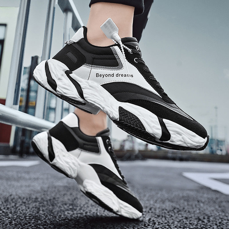 Leichte, lässige Sneaker mit Plateau