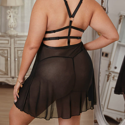 Sexy Pyjama mit Spitze - Shopteufel