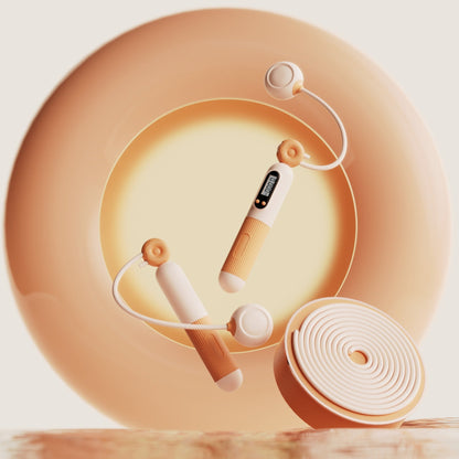 Springseil mit Zähler, verstellbares Springseil mit Kalorienzähler - Shopteufel