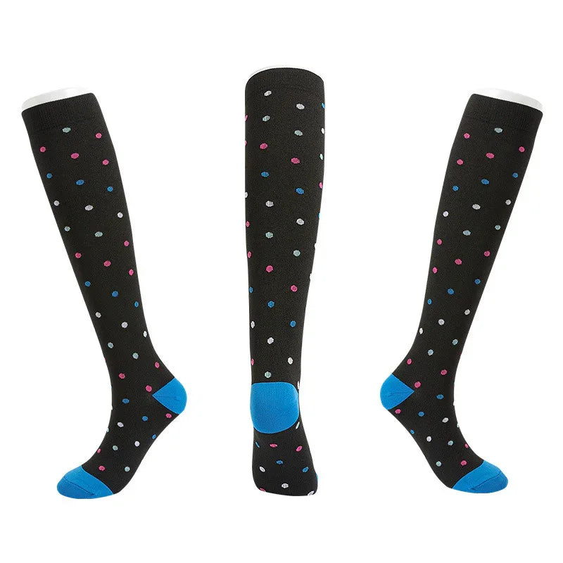 Cycling Socks, Sports Compression Socks, Mixable Compression Socks - Shopteufel