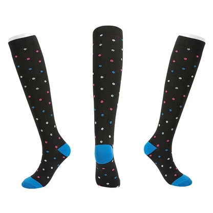 Cycling Socks, Sports Compression Socks, Mixable Compression Socks - Shopteufel