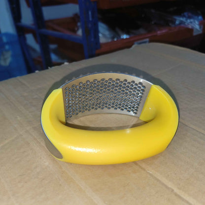 Knoblauchpresse aus Edelstahl - Shopteufel