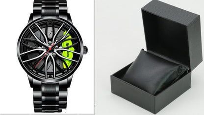 Automatic Movement Watch Waterproof Wheel Style Non-mechanical Watch - Shopteufel