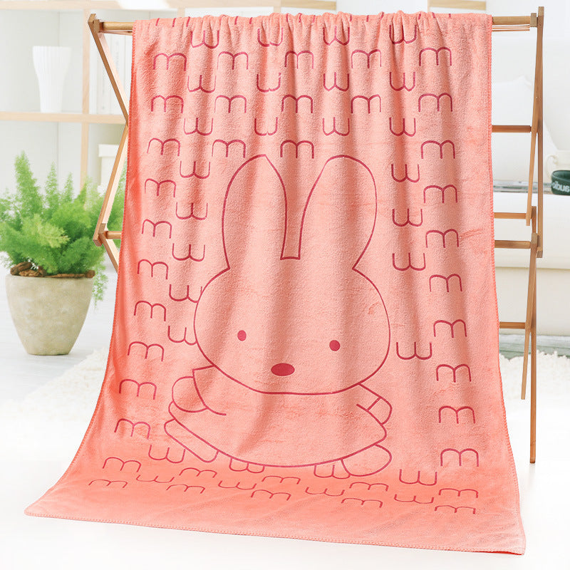 Bath towel beach towel cartoon print - Shopteufel