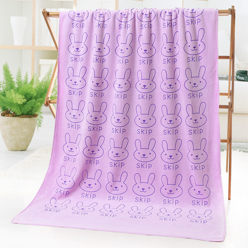 Bath towel beach towel cartoon print - Shopteufel