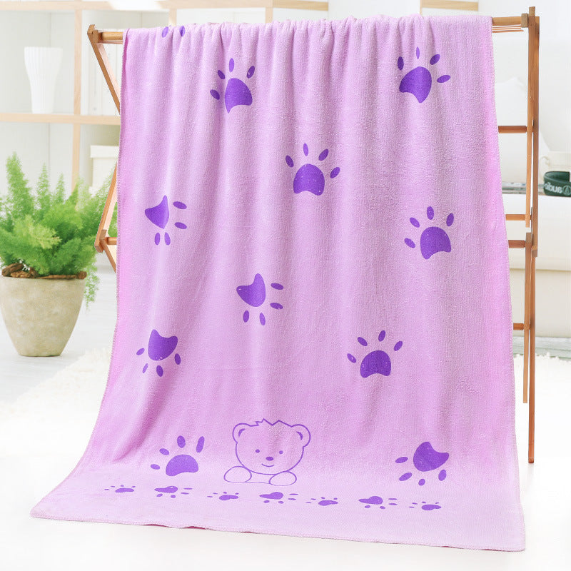 Bath towel beach towel cartoon print - Shopteufel