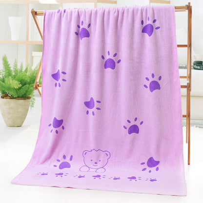 Bath towel beach towel cartoon print - Shopteufel