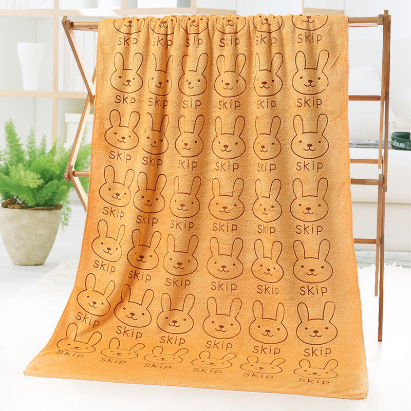 Bath towel beach towel cartoon print - Shopteufel