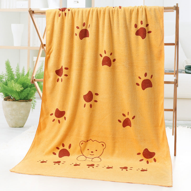 Bath towel beach towel cartoon print - Shopteufel