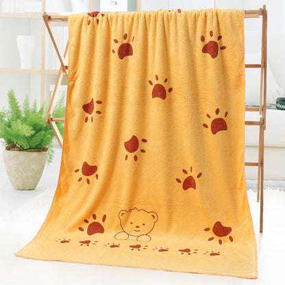 Bath towel beach towel cartoon print - Shopteufel