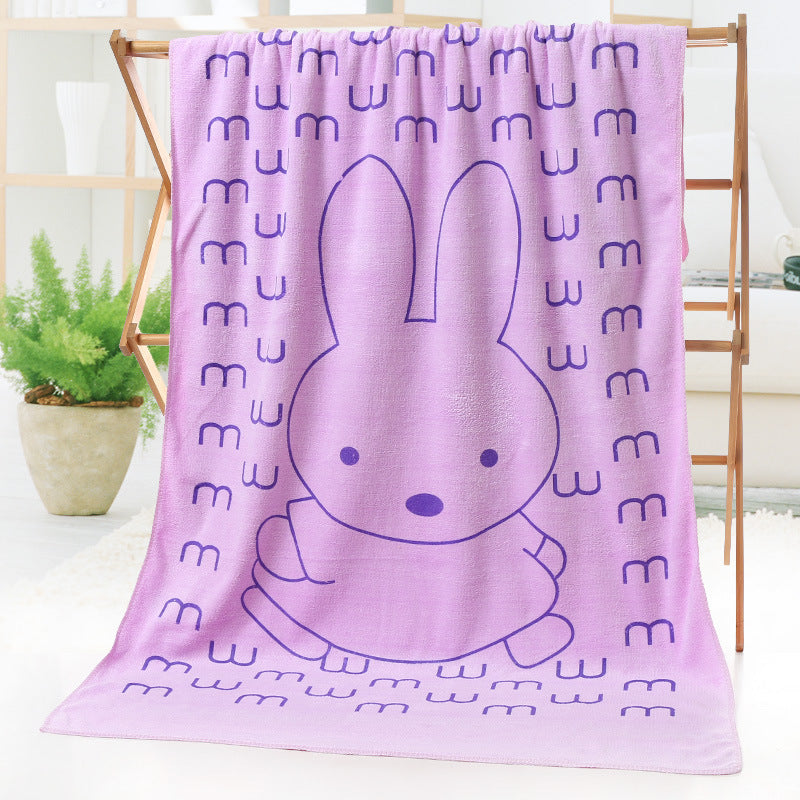Bath towel beach towel cartoon print - Shopteufel