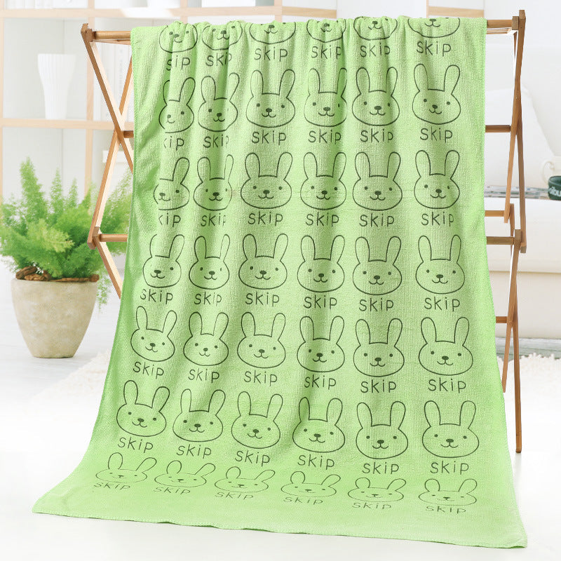 Bath towel beach towel cartoon print - Shopteufel