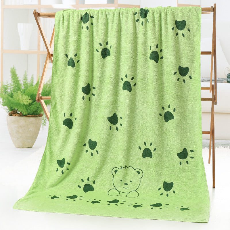 Bath towel beach towel cartoon print - Shopteufel