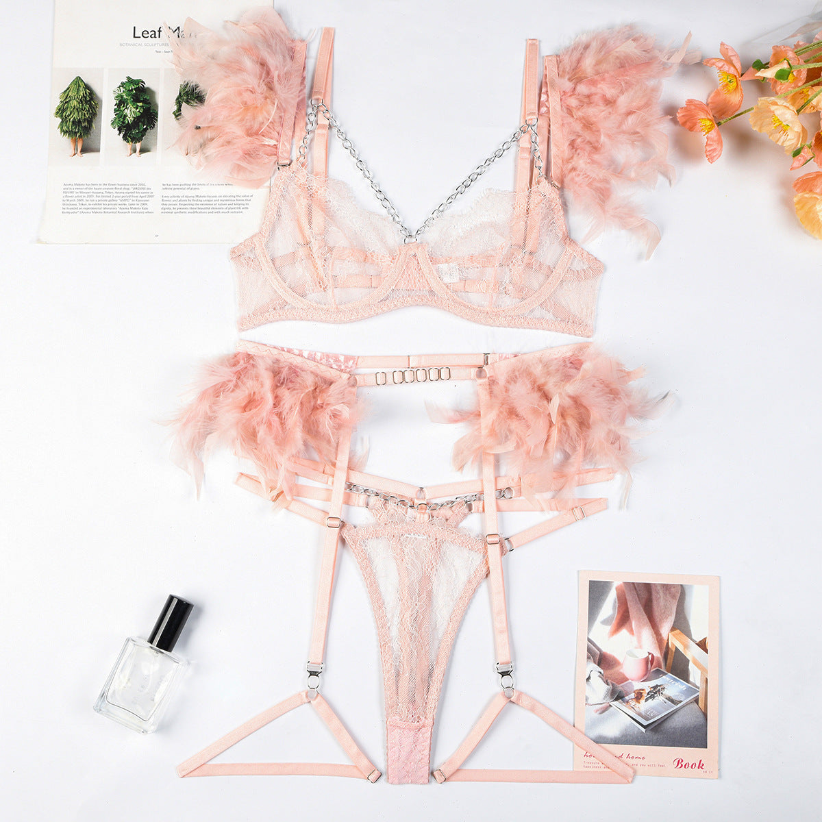 Sexy Dessous Damen Unterwäsche BH mit Spitze - Shopteufel