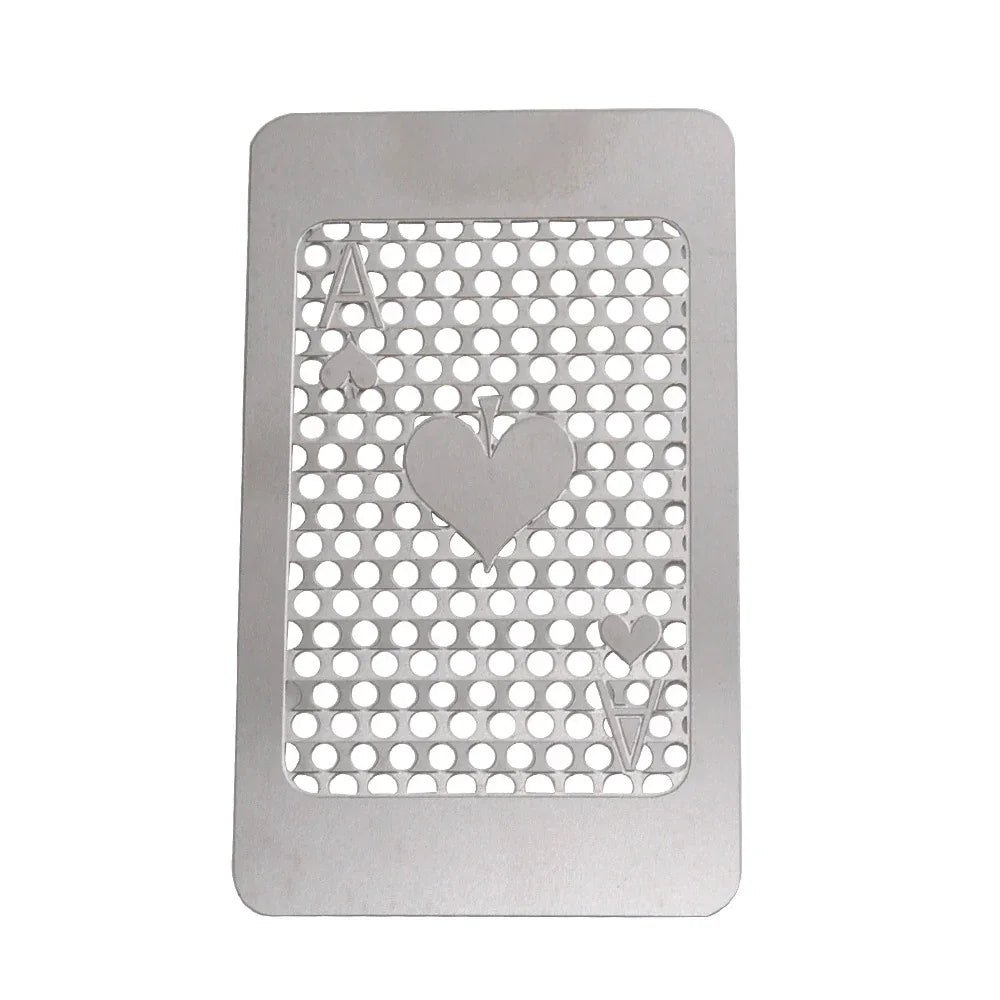 Karten Grinder aus Edelstahl - Shopteufel