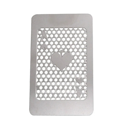 Karten Grinder aus Edelstahl - Shopteufel