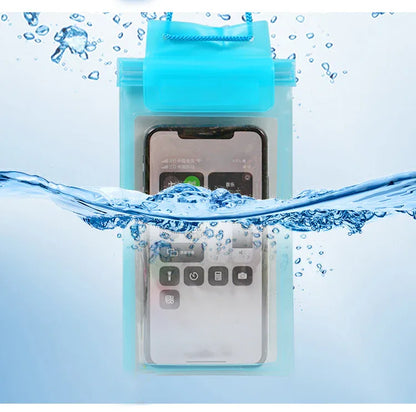 Transparente, wasserdichte Handytasche, verschließbare Tauchertasche - Shopteufel
