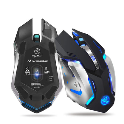 HXSJ neue kabellose Maus 2.4GPI Gaming-Maus mit Leuchtfunktion - Shopteufel