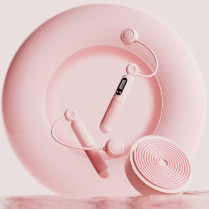 Springseil mit Zähler, verstellbares Springseil mit Kalorienzähler - Shopteufel