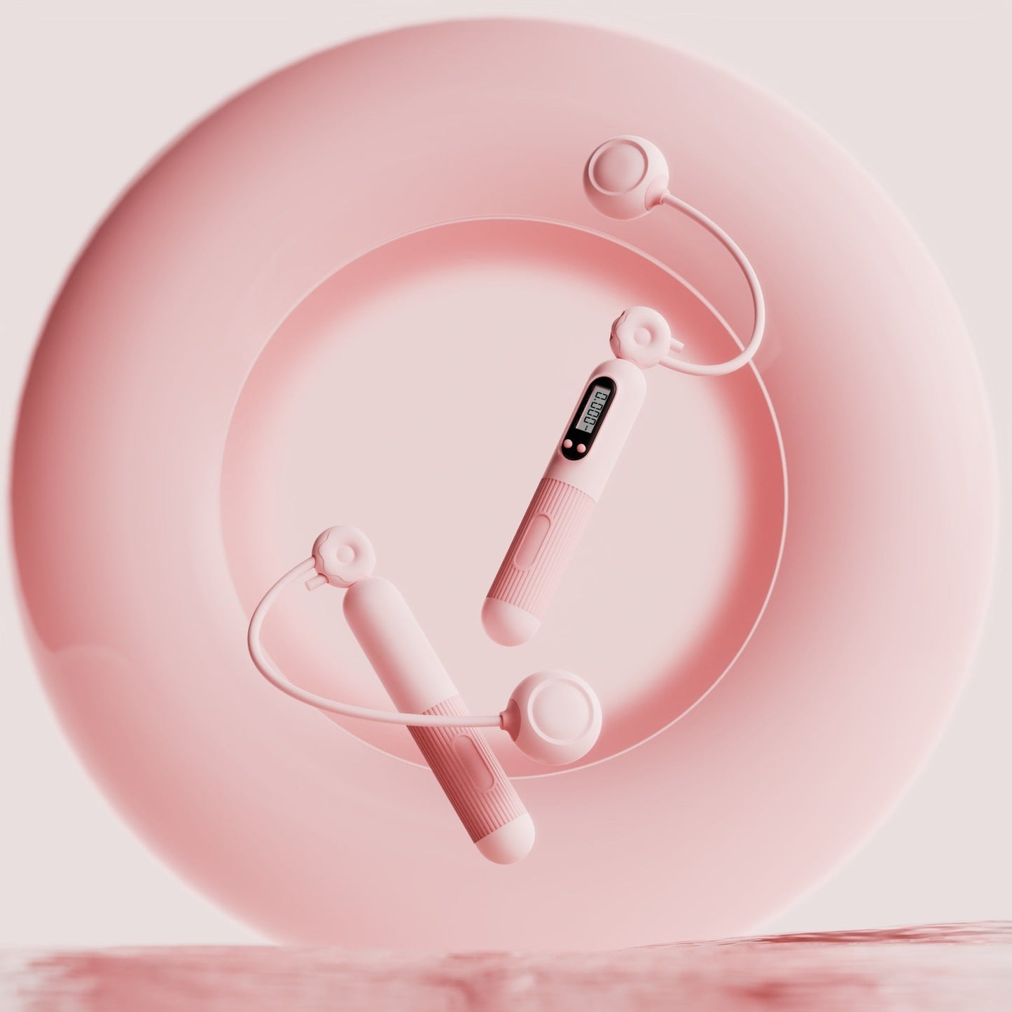 Springseil mit Zähler, verstellbares Springseil mit Kalorienzähler - Shopteufel