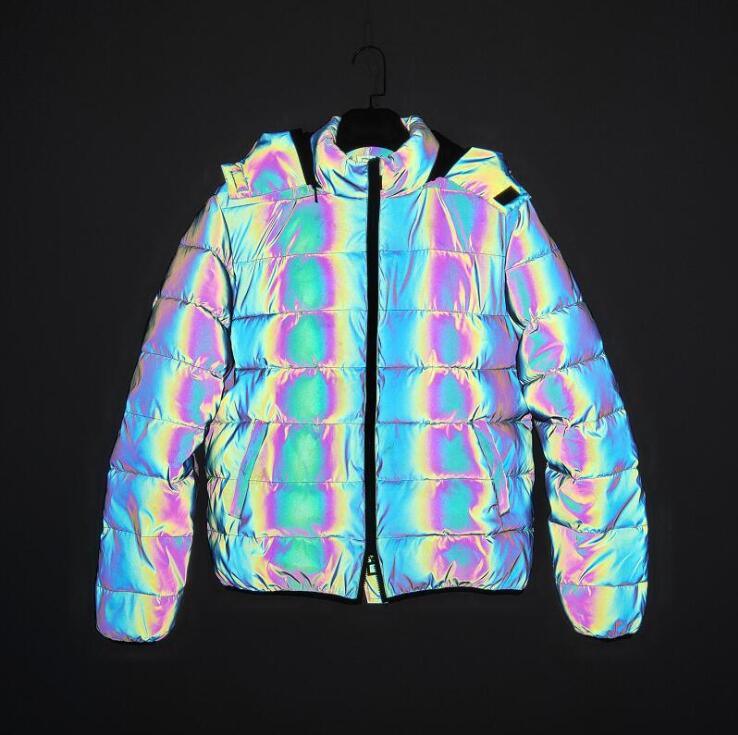 Winterjacke mit Regenbogenreflexion - Shopteufel