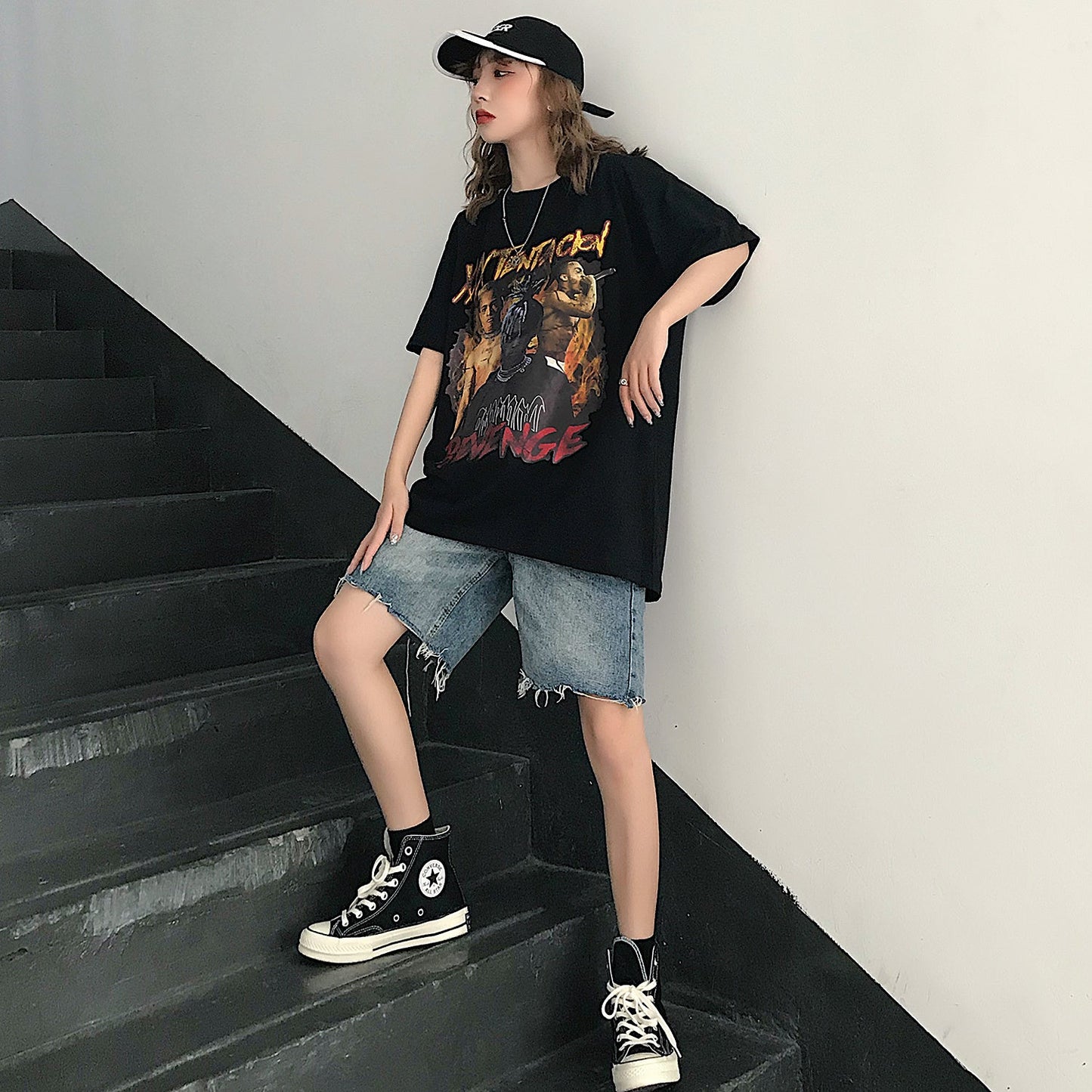 Shirt HIPHOP Kurzarm - Shopteufel