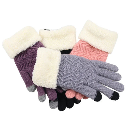 Winterstrickhandschuhe - Shopteufel