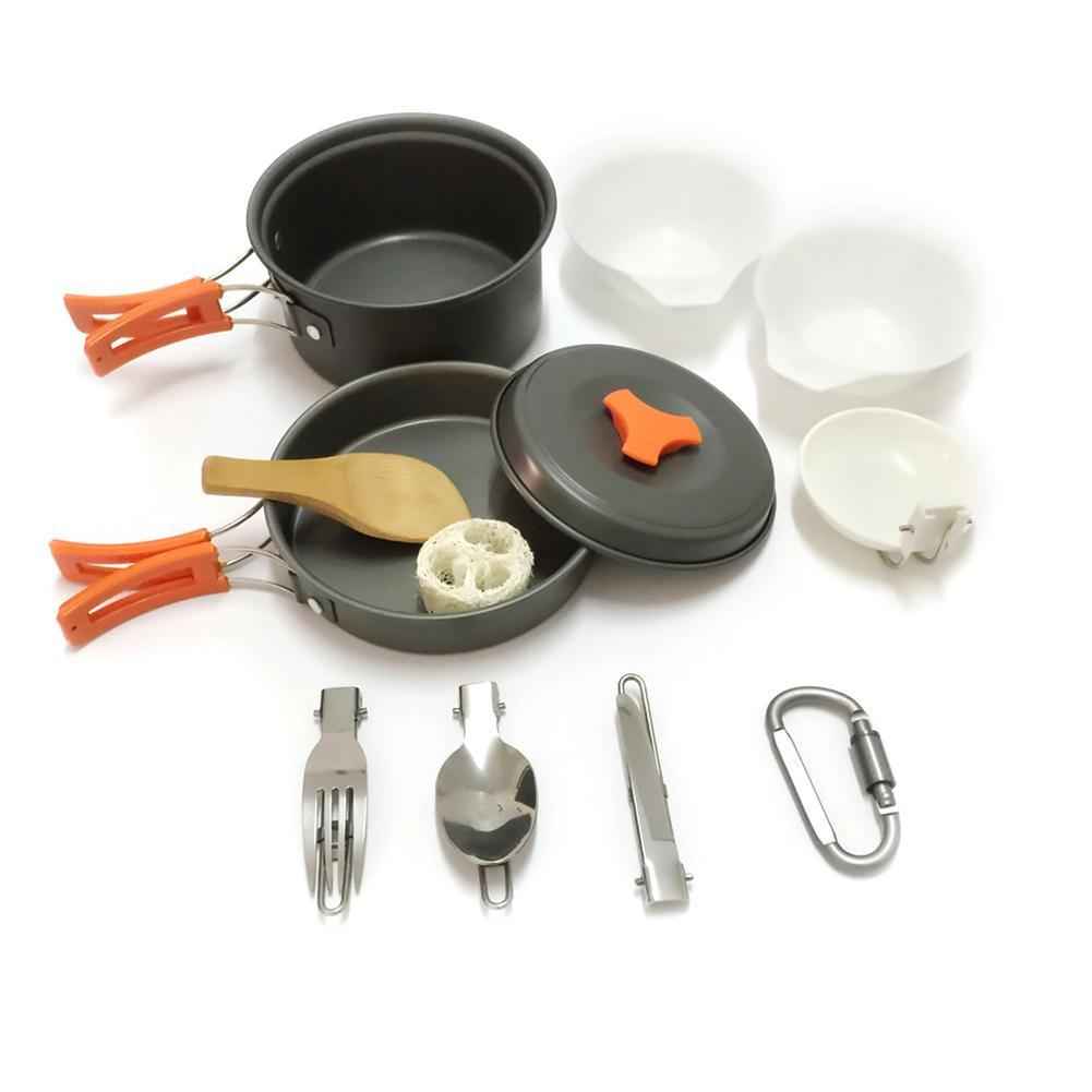 Cookware Portable Outdoor  Tableware Picnic Set - Shopteufel